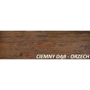 Deska elewacyjna CIEMNY DĄB - ORZECH Imitacja Drewna (zestaw 1m2)
